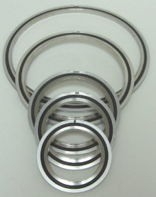Centering Rings, Viton® O-rings - ISO LF Hardware