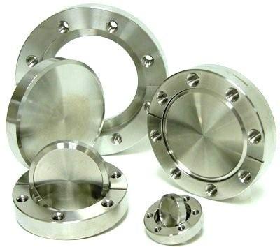 UHV Blanks, Rotatable, Tapped - 1-1/3", 2-3/4", 3-3/8", 4-1/2", 4-5/8", 6", 8", 10"