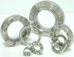 UHV Bored Weld Rotatable Flanges - 1-1//3", 2-3/4", 3-3/8", 4-1/2", 4-5/8", 6", 8", 10"