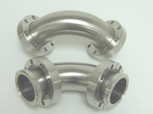 UHV Elbows 90 Degree w/Tangents - Fittings